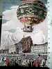 1° VOLO FRATELLI MONTGOLFIER FRERES AVEC BALLON  2 CENTENARIO PALLONE AEROSTATICO N1983  CU17775 - Fesselballons