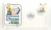 - VATICAN . CACHET COMMEMORATIF SUR ENVELOPPE DE 1980 - Varietà E Curiosità