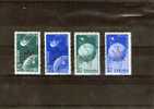 1958 EXPOSITION DE BRUXELLES  MICHEL= 1717/1720   MNH - Unused Stamps