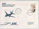 Sweden First SAS Airbus Flight Stockholm - London 29-3-1981 - Storia Postale