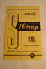 BUVARD PUBLICITAIRE 1950/60 / MEDICAMENTS / STHERAP - Produits Pharmaceutiques