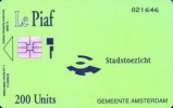 # PIAF NL.AMS22 - AMSTERDAM Vert - Logo Stadstoezicht, Rue Danton Et Numero Laser 200u Iso ? Neant 99250112 - Parkkarten