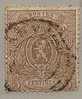 BELGIQUE 1866 Cob #25A @ - 1866-1867 Coat Of Arms