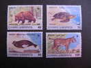 GREECE, GRECE, GRIECHENLAND, 1990, ENDANGEROUS SPECIES,  MNH** (051702-090/015) - Unused Stamps