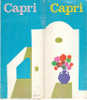 B0359 Brochure Turist. CAPRI Polisud Barra 1981/Anacapri/Grotta Azzurra/Piccola Marina/Villa Jovis/via Krupp - Toursim & Travels