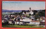 D1143 Porrentruy, Vue Générale Château Et Gare. Circulé En 1924 Vers Noirmont.Phototypie 61 - Le Noirmont