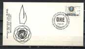 GREECE ENVELOPE (B 0093) INAUGURATION OF THE PAVILLION OF THE U.NO. AT THE INTERNATIONAL FAIR  -  THESSALONIKI  7.9.77 - Postal Logo & Postmarks