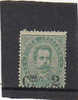 Italy-1891 Surcharged 2c On 5c Green  MH - Nuevos