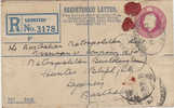 Great Britain-1932 Registered Envelope Sent To Australia - Lettres & Documents