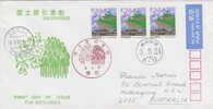 Japan-1991 Cover Sent To Australia - Used Stamps