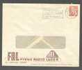 Denmark FRL Fyens Radio Lager ODENSE 1950 Commercial Cachet Cover - Cartas & Documentos