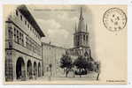 Q20 - RAMBERVILLERS - Hôtel De Ville Et église  (oblitération TRESOR Et POSTES 96 De 1918) - Rambervillers