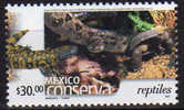 Mexique. Reptiles. Mexico Conserva. 1 T-p ** Haute Faciale, Quantite Limitee - Snakes