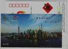 Lujiazhui Financial Center,China 2010 Volunteer Of Expo 2010 Shanghai World Exposition Advert Pre-stamped Card - 2010 – Shanghai (Chine)