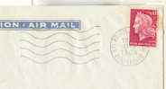 Pointe à Pitre Pal 1969 - Lettre Avec Flamme à Vagues Sur Cheffer - Guadeloupe - Lettre Entière - Covers & Documents