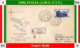 Trieste 01338 (A.M.G.-F.T.T.) - Storia Postale