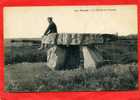 MORGAT COMMUNE DE CROZON 1920 DOLMEN DE ROSTUDEL CARTE  EN BON ETAT - Crozon