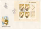 PORTUGAL FDC MICHEL BL 47 EUROPA 1985 - 1985