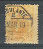 ESPAGNE / ESPANA, 1909, Alfonso XIII, Yvert N° 246,15 C Bistre Jaune , Obl  AMBULANTE Marzo 1919 B/TB - Gebruikt