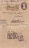 Br India King George Vl, PSE, Postal Stationery Envelope, Used, India As Per The Scan - 1936-47 Koning George VI