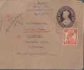 Br India King George Vl, PSE, Postal Stationery Envelope, Used, India As Per The Scan - 1936-47 King George VI