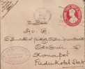 Br India King George Vl, PSE, Postal Stationery Envelope, Used, India As Per The Scan - 1936-47 Roi Georges VI