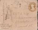 Br India King George Vl, PSE, Postal Stationery Envelope, Used, India As Per The Scan - 1936-47 King George VI