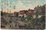 U.S.A. - KANSAS - GREAT BEND - MAIN STREET - WAGONS - LOCALS - 1912 - Autres & Non Classés