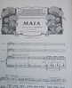 Partition : Maia, Cantate De Beissier, Musique De Gallois, 1905, Sup à L'Illustration - Other & Unclassified