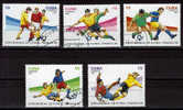 CUBA     N° 3614/18  Oblitere     Cup 1998     Football Soccer  Fussball - 1998 – Frankrijk