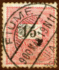 Hungary,1888,perf:12x11¾,cancell:Fiume,19.03.1900,as Scan, - Fiume