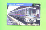 JAPAN - Orange Picture Rail Ticket/Train As Scan - Monde