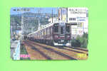 JAPAN - Orange Picture Rail Ticket/Train As Scan - Mundo