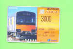 JAPAN - Orange Picture Rail Ticket/Train As Scan - Monde