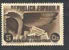 CG-A132TAP.España Spain Espagne.LA PRENSA AEREA.  1936  (Ed 713*) Nuevo, Con Charnela - Zwanen