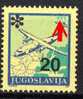 U-80 JUGOSLAVIA POSTA AEREI  SERBIA OVERPRINT   NEVER HINGED - Non Dentelés, épreuves & Variétés