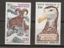 Terres Australes Et Antartiques Francaises  (TAAF)   Faune Oiseaux Et Mouflons   PA 86 87** - Palmípedos Marinos