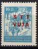 U-RR JUGOSLAVIA TRIESTE B ITALIA ERROR MICHEL-20b CATALOG 200,00 EURO NEVER HINGED - Ungebraucht