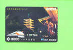 JAPAN - Orange Picture Rail Ticket/Train As Scan - Welt