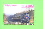 JAPAN - Orange Picture Rail Ticket/Train As Scan - Welt