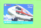 JAPAN - Orange Picture Rail Ticket/Train As Scan - Monde