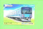 JAPAN - Orange Picture Rail Ticket/Train As Scan - Wereld