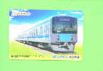 JAPAN - Orange Picture Rail Ticket/Train As Scan - Wereld