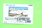 JAPAN - Orange Picture Rail Ticket/Train As Scan - Monde