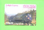 JAPAN - Orange Picture Rail Ticket/Train As Scan - World