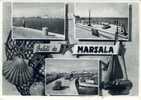 MARSALA (Trapani). Vedute. Vg. S/fr.  Anni ' 50. - Marsala