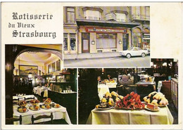 BRUXELLES-Boulevard Du Jardin Botanique -ROTISSERIE DU VIEUX STRASBOURG-multivues-propriétaire Janssens - Cafés, Hôtels, Restaurants