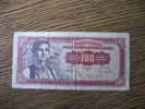 100 DINARA 1955 DUBROVNIK - Yougoslavie