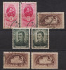 Rumänien; 1948/9; Michel 1154, 1187 + 1195 O, Lot 6 Stück Mit Presse, Stalin Und Puskin - Usati