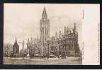 RB 625 - Early Postcard The Town Hall & Horse Taxis Manchester Lancashire - Manchester